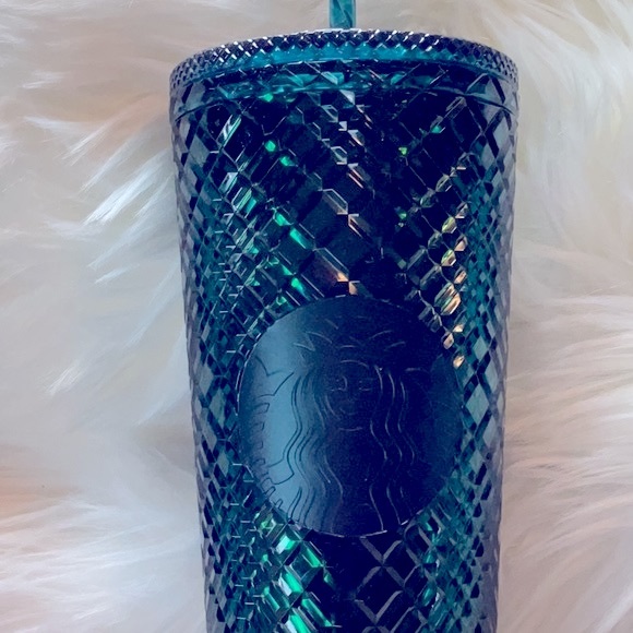 ๐ดRARE 2022 Starbucks Anniversary Green Jeweled Venti Tumbler 24 oz - Picture 3 of 10